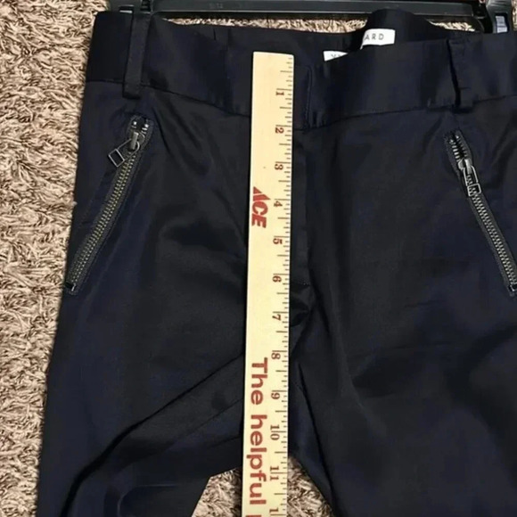 Veronica Beard Ash Dark Navy Skinny Pants | Veronica Beard Zipper Pants - Picture 16 of 16